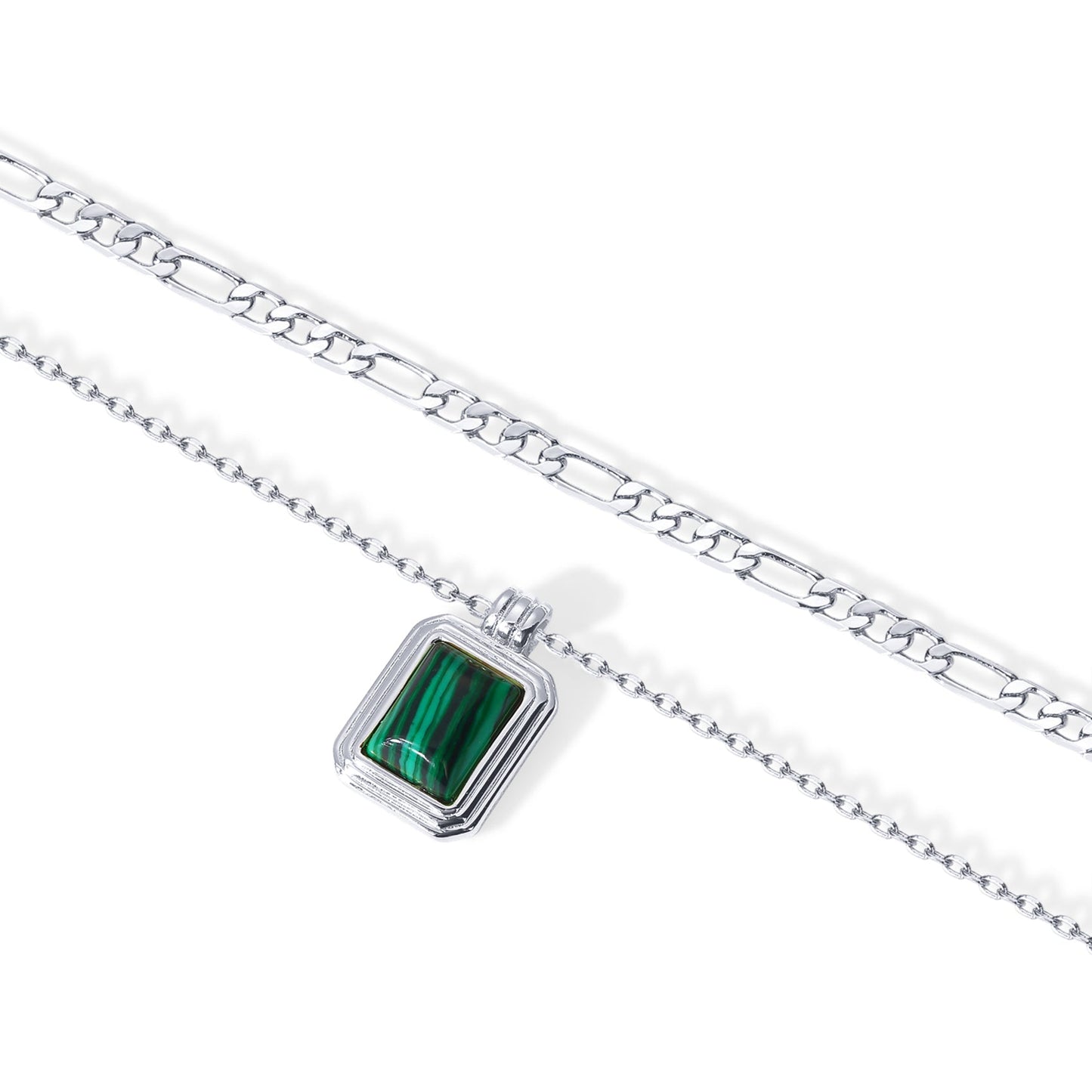 Malachite Layered Necklace