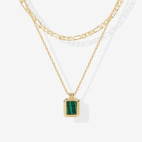 Malachite Layered Necklace