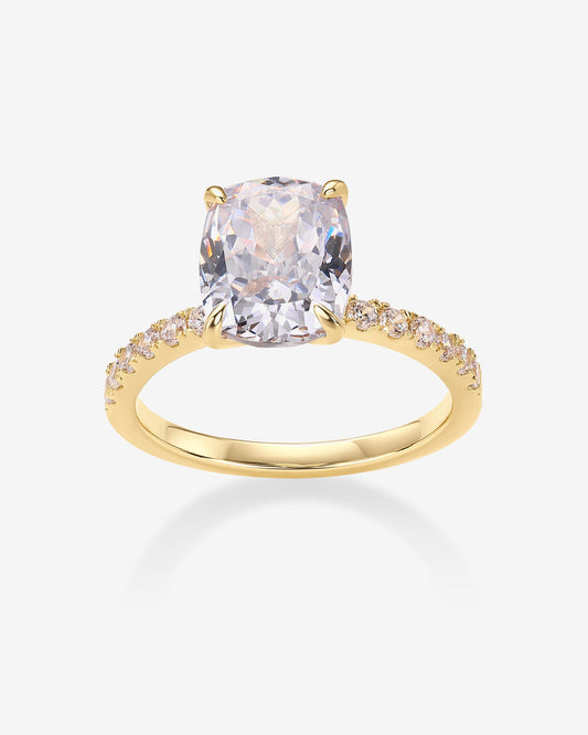 Cushion Cut Engagement Ring