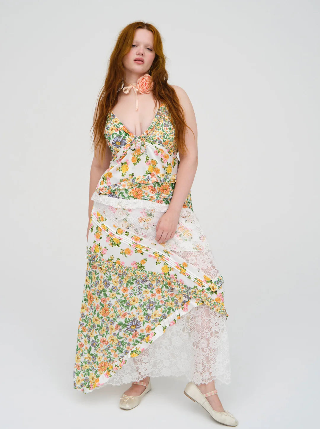Best Revenge® Blue Rosalyn Maxi Dress