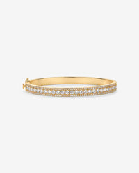 Classic Cubic Zirconia Bangle Bracelet
