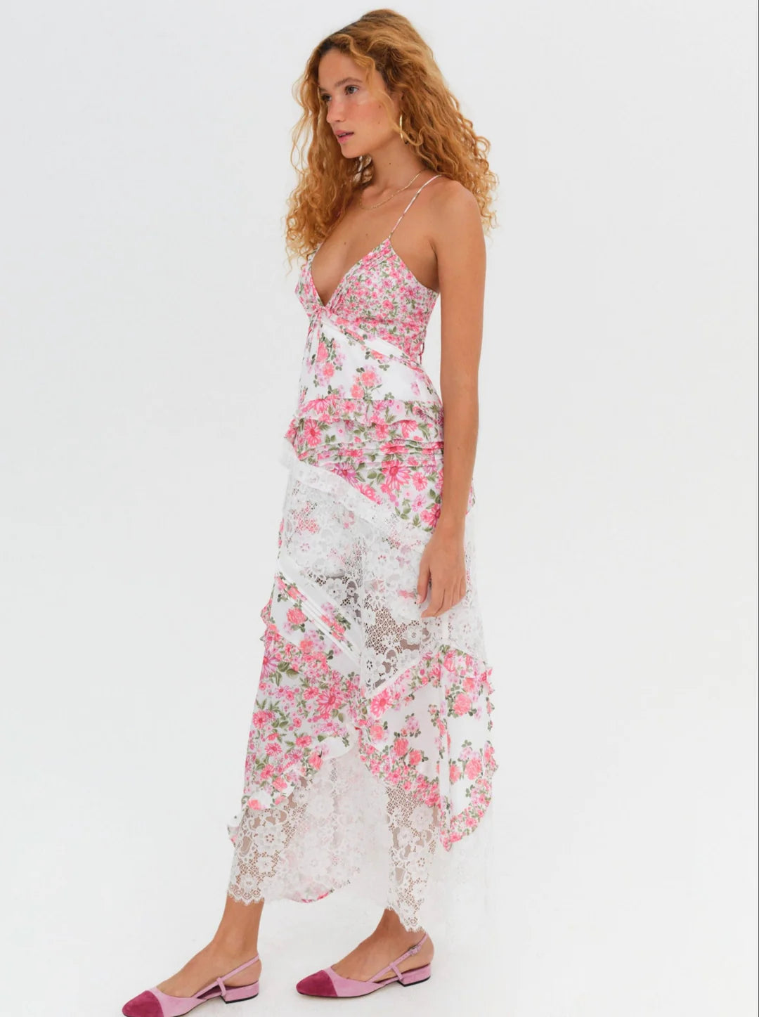 Best Revenge® Blue Rosalyn Maxi Dress