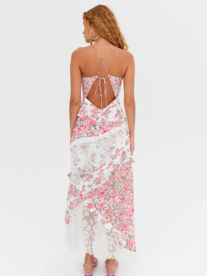 Best Revenge® Blue Rosalyn Maxi Dress