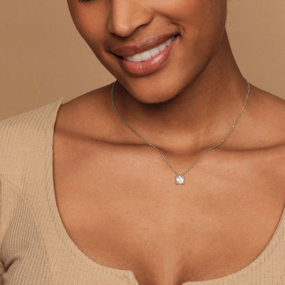 Princess Cut Pendant