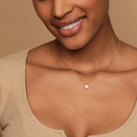 Princess Cut Pendant