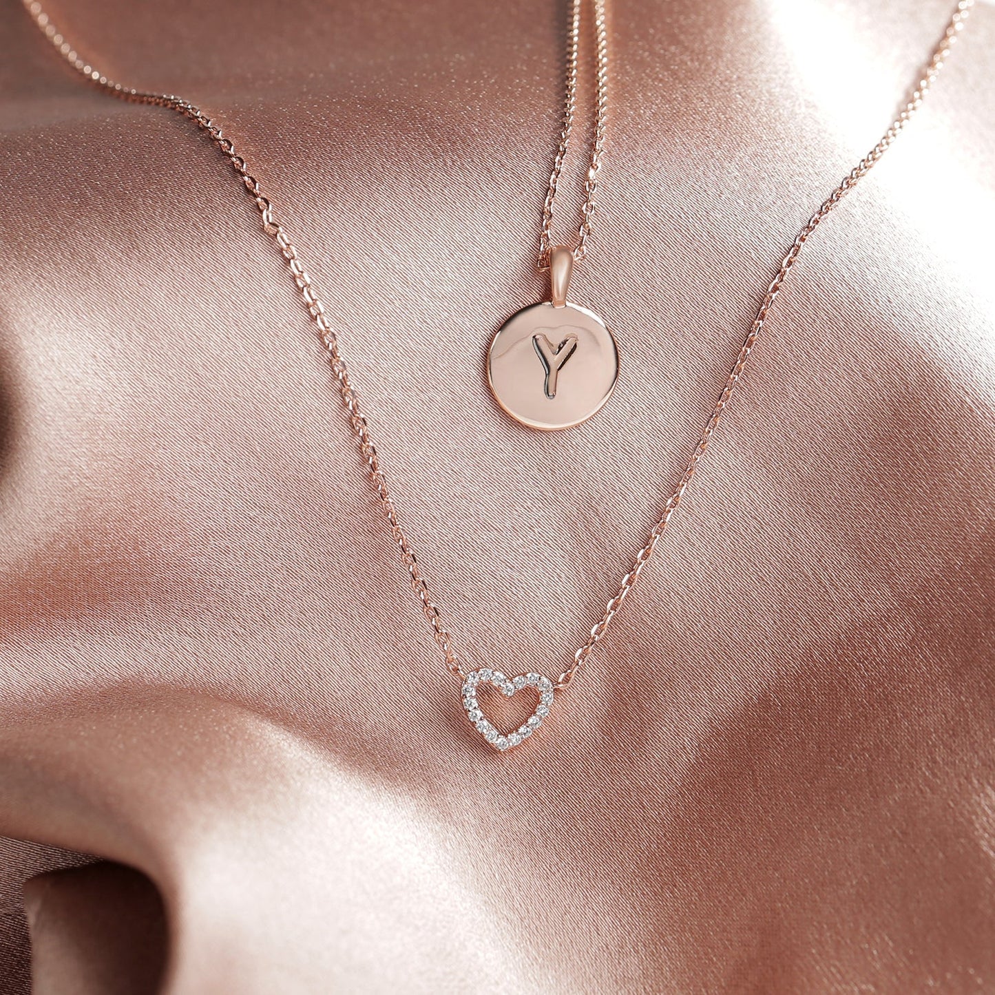 Open Heart Necklace