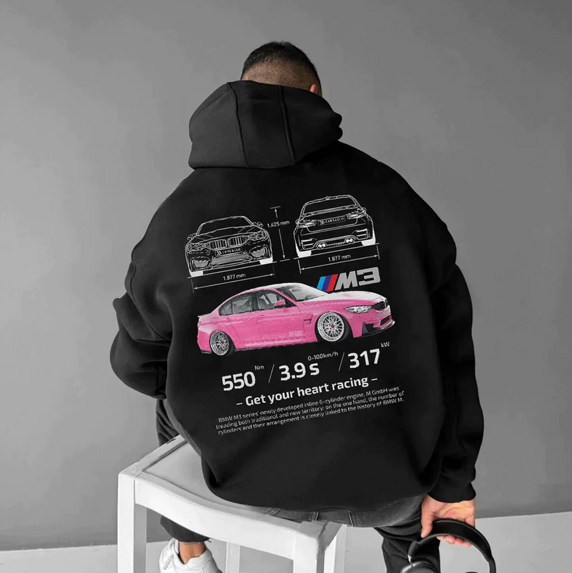 Oversized Racing Hoodie (Unisex)