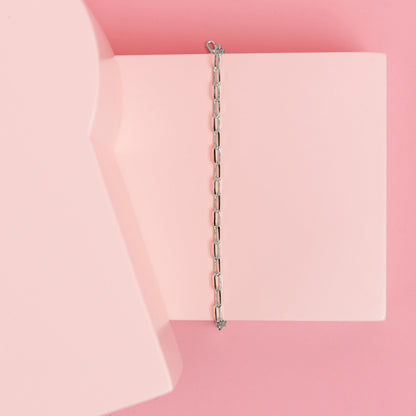 Paperclip Chain Bracelet