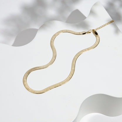 Snake Chain Adjustable Necklace