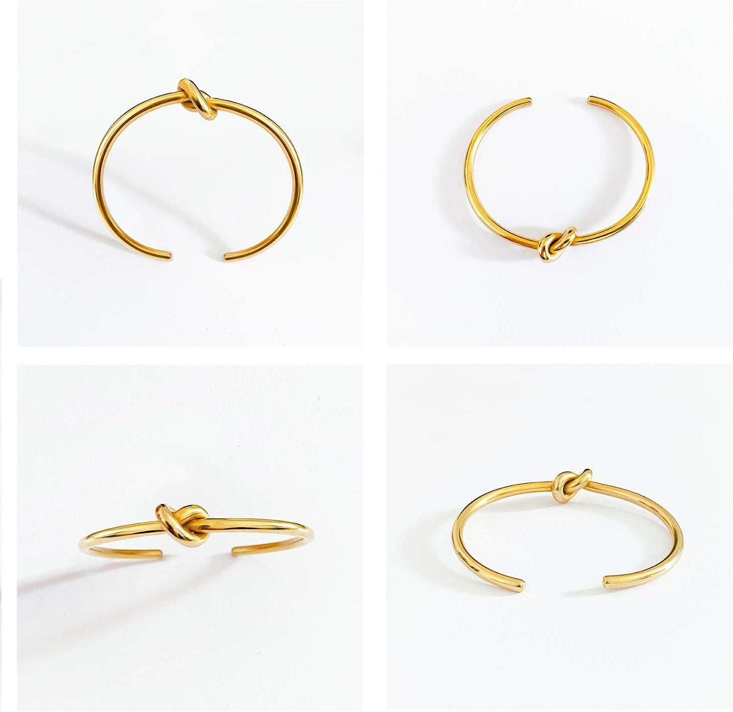 Knot Bracelet 18K Gold Plated
