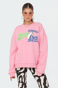 Split Baseball Sweatshirt