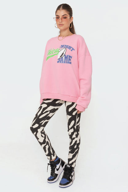 Split Baseball Sweatshirt