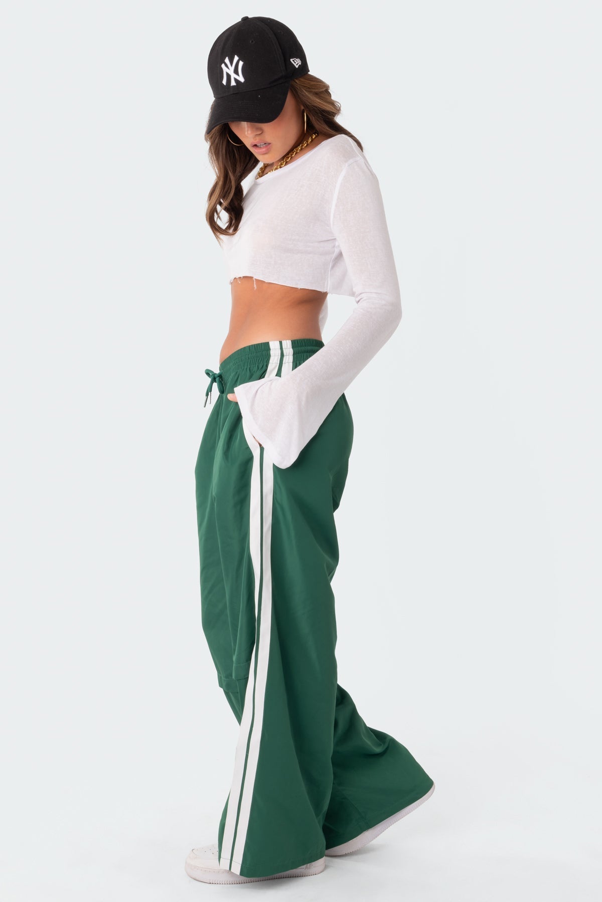 Fauna Nylon Track Pants