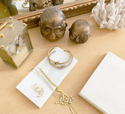 Knot Bracelet 18K Gold Plated