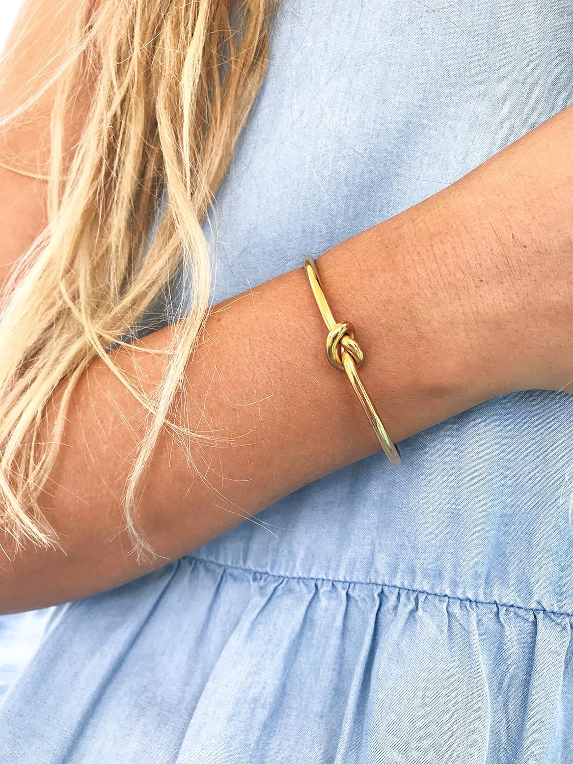 Knot Bracelet 18K Gold Plated
