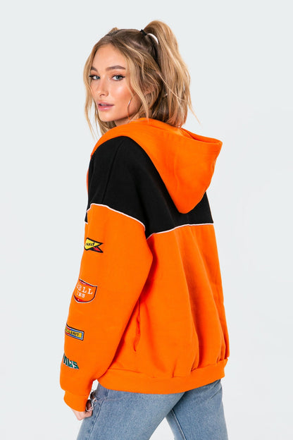 Speedway Embroided Hoodie