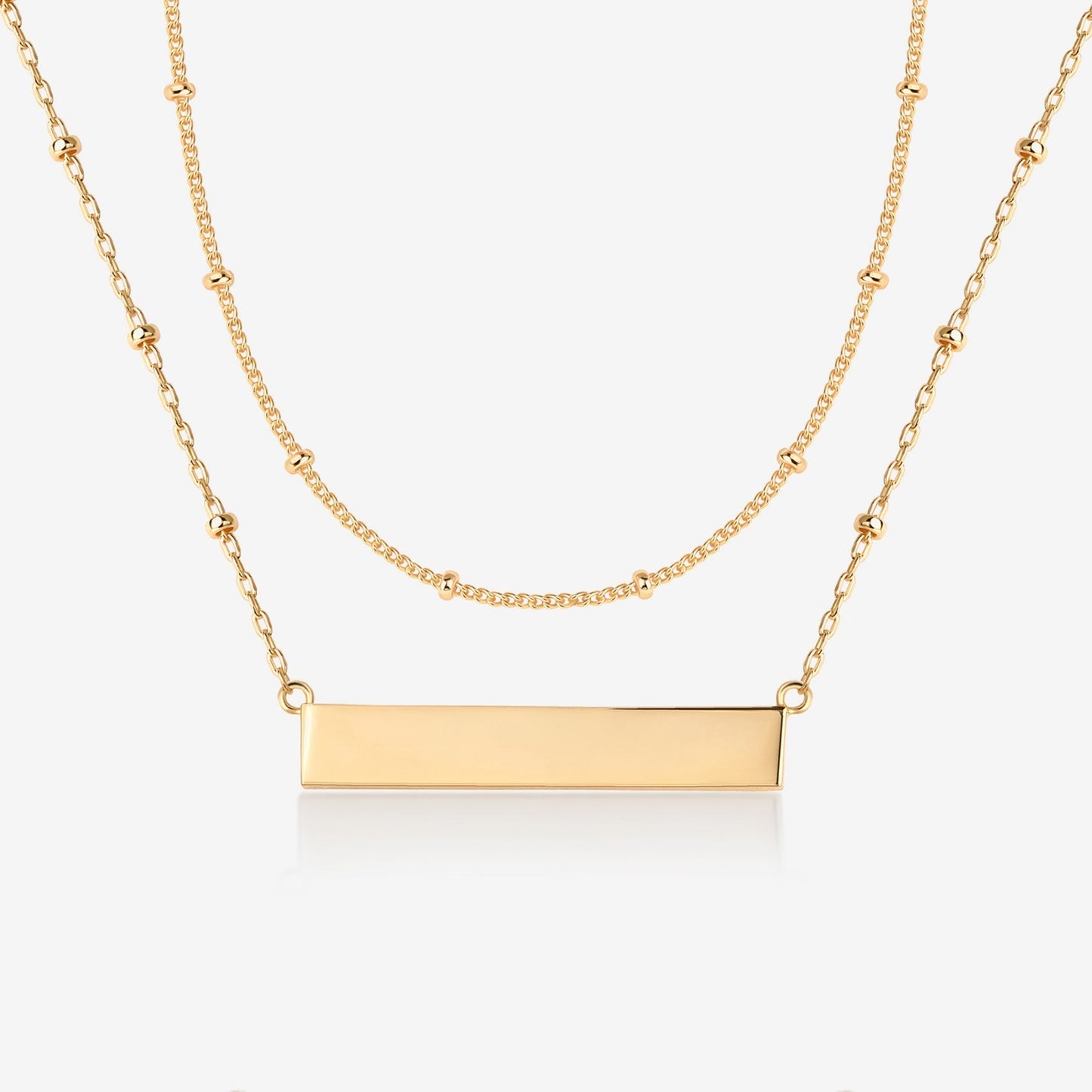 Horizontal Bar Necklace