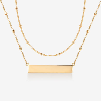 Horizontal Bar Necklace