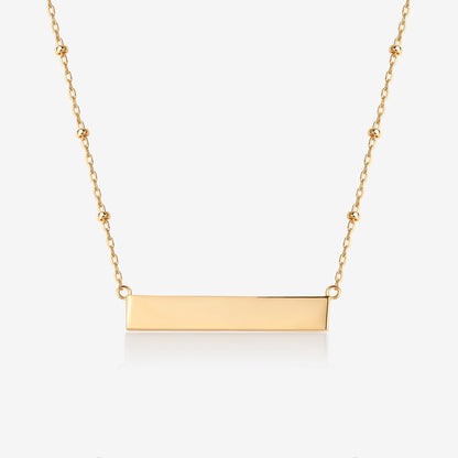 Horizontal Bar Necklace