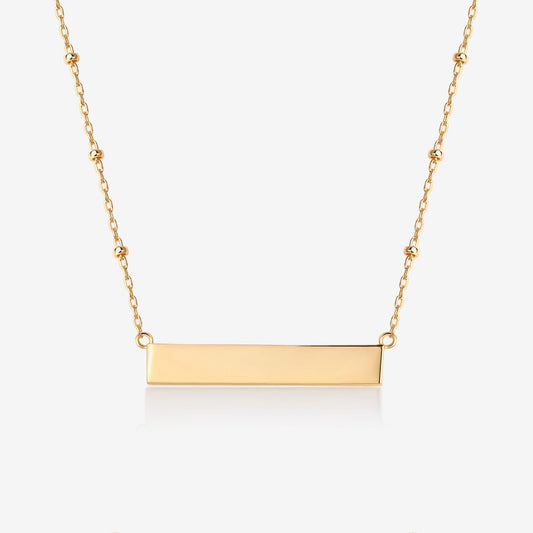 Horizontal Bar Necklace