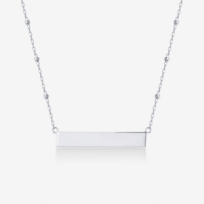 Horizontal Bar Necklace