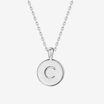Initial Disc Pendant