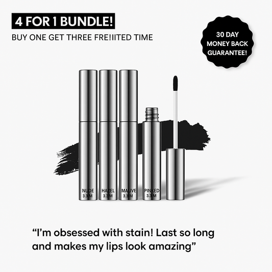 4 For 1 Bundle - Peel-Off Lip Stain