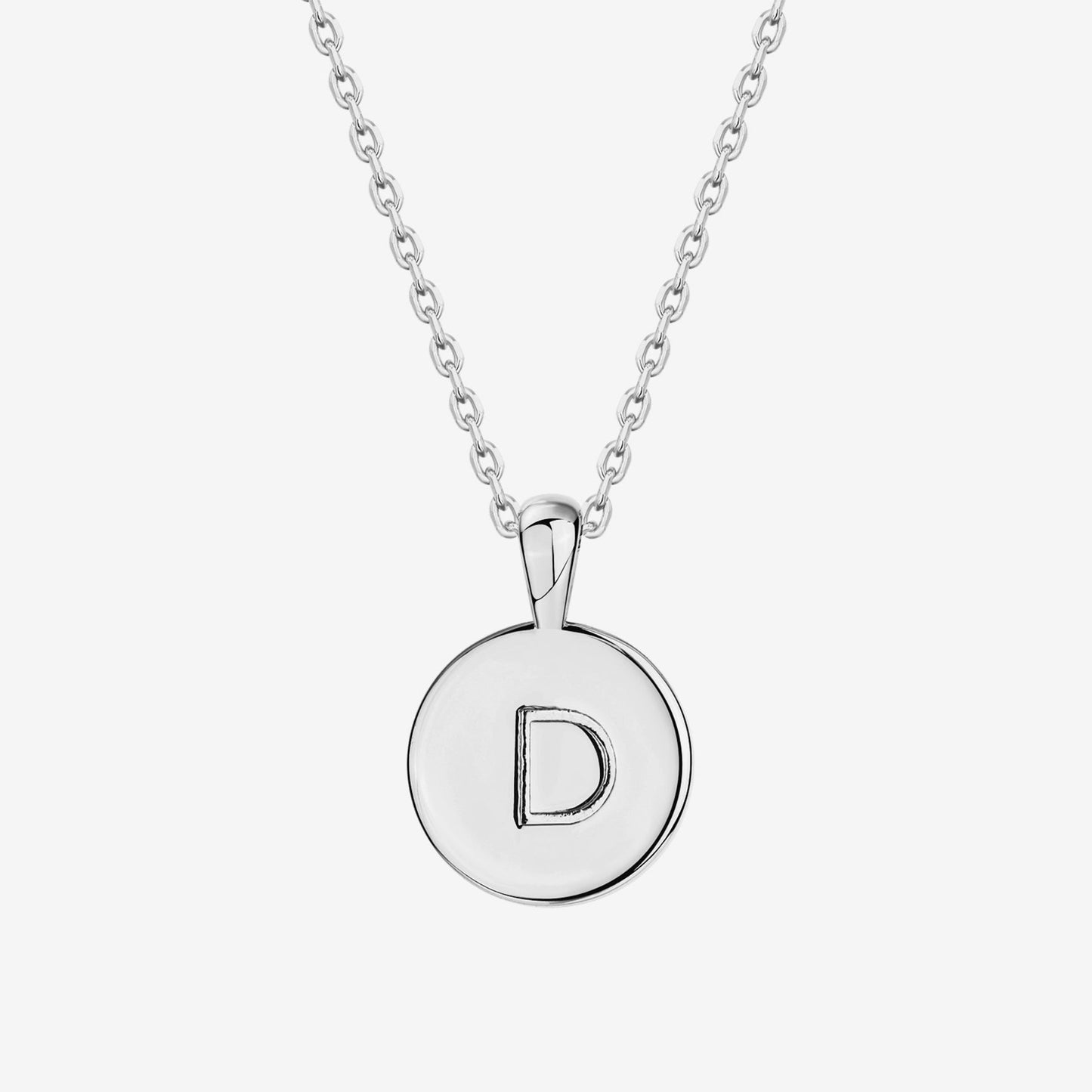 Initial Disc Pendant