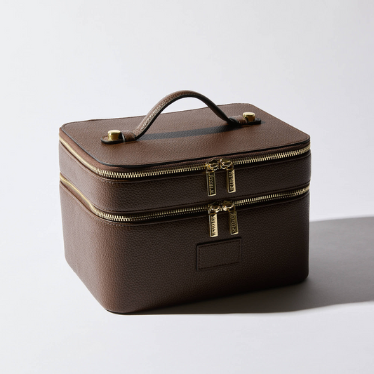 Espresso Vanity Make-Up Case