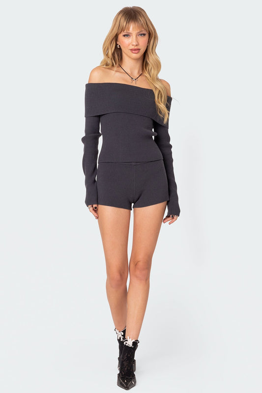 Miriam Knit Micro Shorts