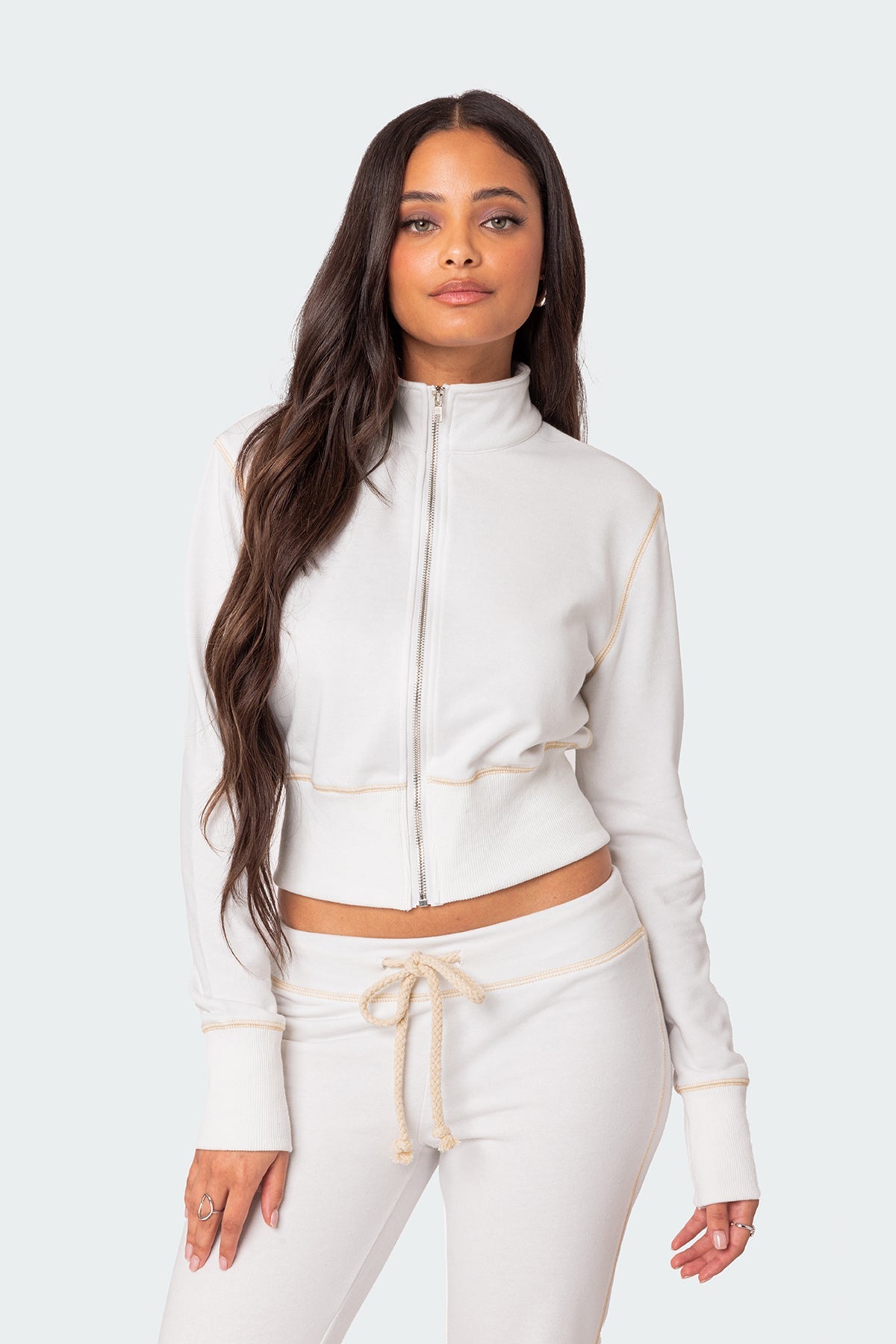 Alexia Zip Up Sweatshirt