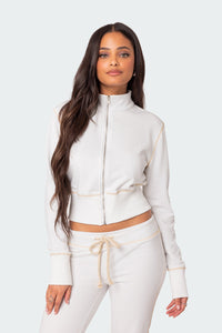 Alexia Zip Up Sweatshirt