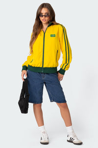 Brasil Oversized Track Jacket