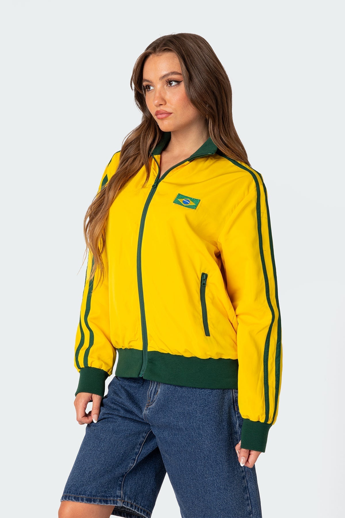 Brasil Oversized Track Jacket