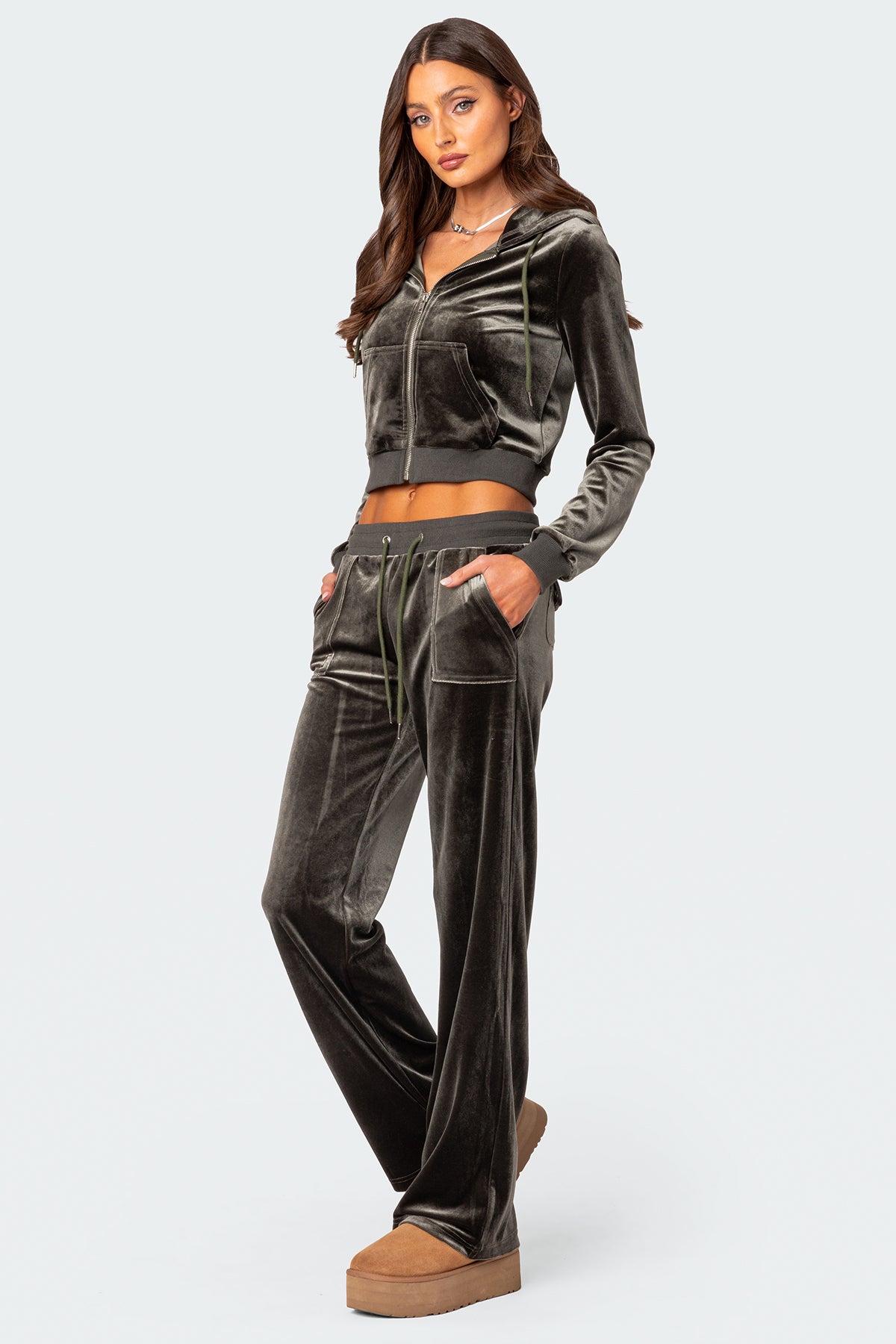 Camron Velvet Sweatpants