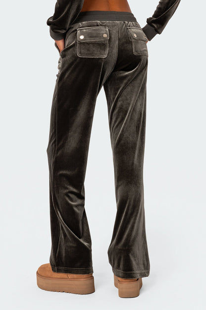 Camron Velvet Sweatpants