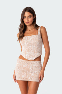 Wispy Lace Corset