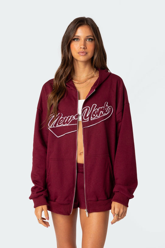 New York Oversized Hoodie