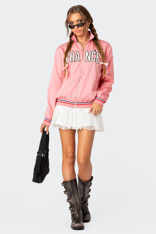 France Oversized Track Jacket