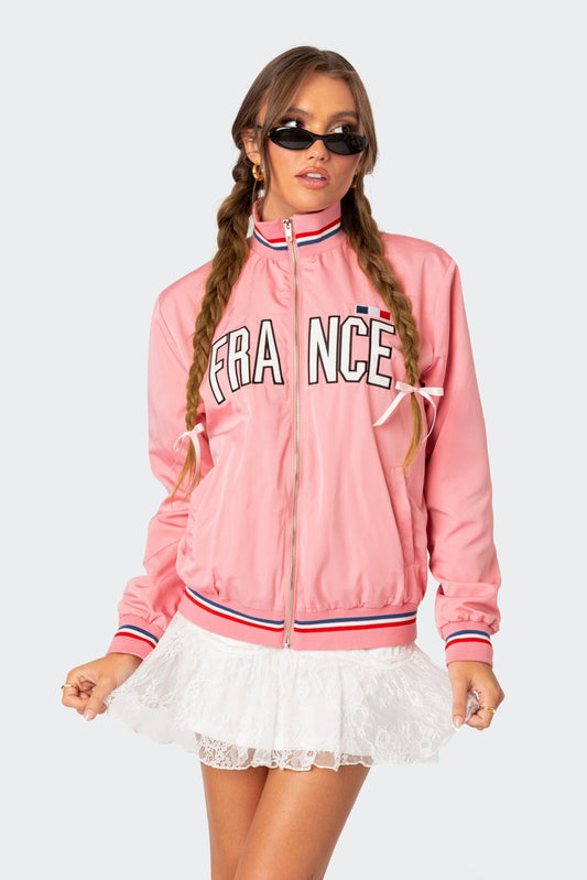 France Oversized Track Jacket