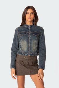 Scorpio Washed Denim Jacket