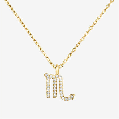 Zodiac Pendant Necklace