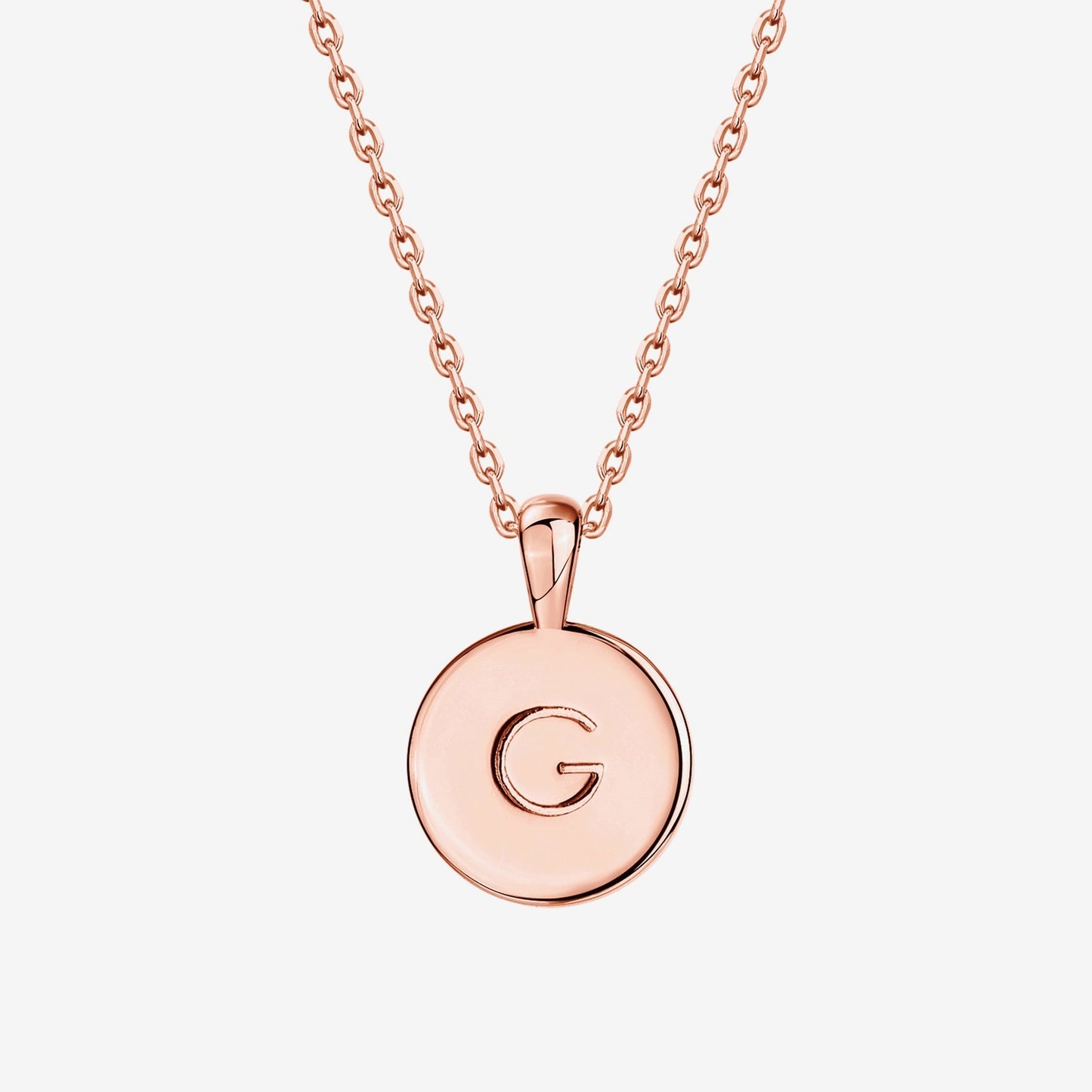 Initial Disc Pendant