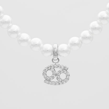 ICY Pearl Zodiac Necklace