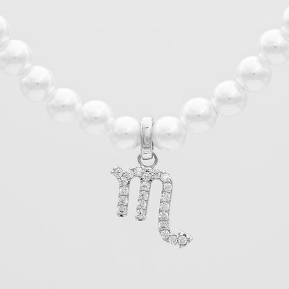 ICY Pearl Zodiac Necklace