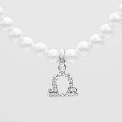 ICY Pearl Zodiac Necklace