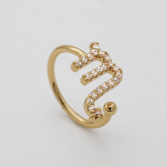 ICY Zodiac Ring