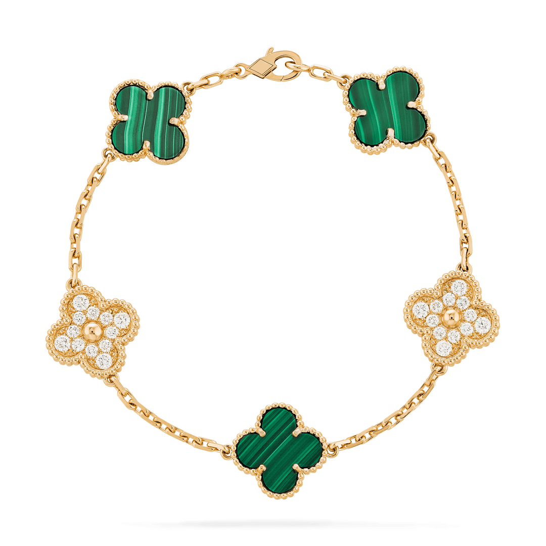 Aimee Diamond Clover Bracelet