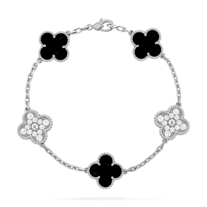 Aimee Diamond Clover Bracelet