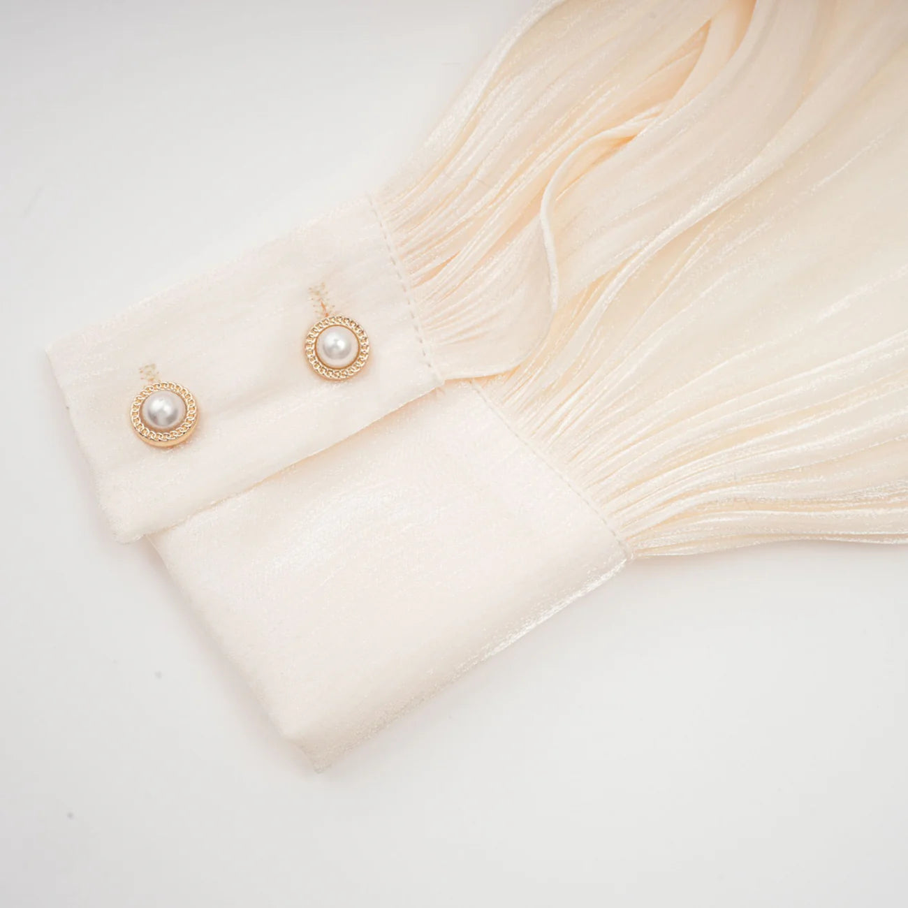 Ariel Pleated Ruffled Midi Dress